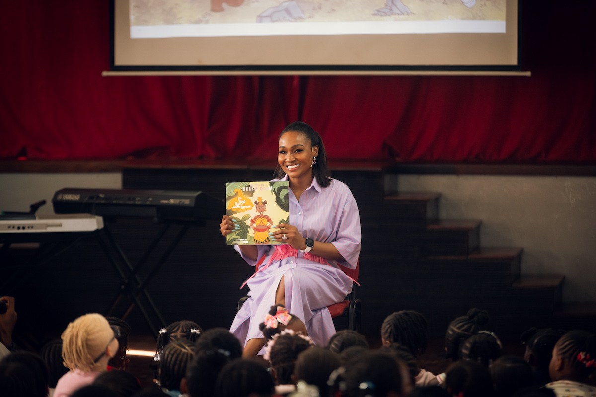FROM PUPIL TO PUBLISHED AUTHOR: MRS. BELLA DISU RETURNS TO CORONA SCHOOL FOR BOOK READING